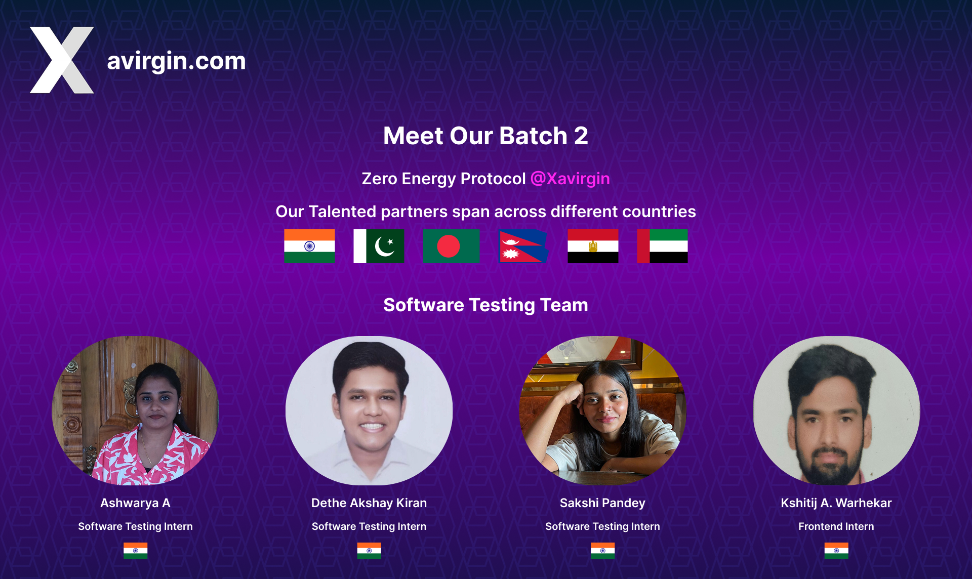 Meet Our Batch 2